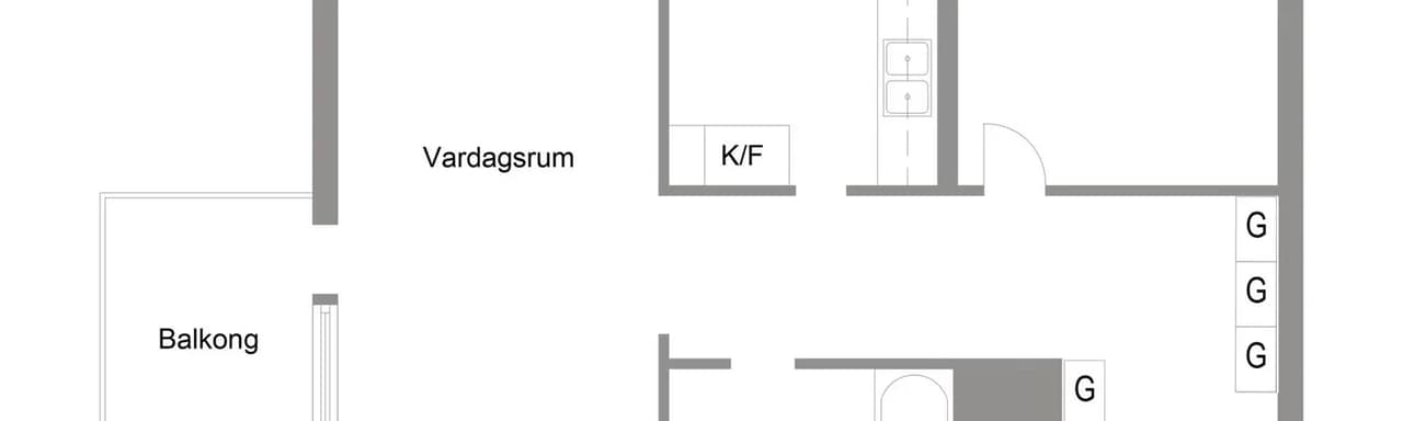 Planritning för Vetterslundsgatan 86