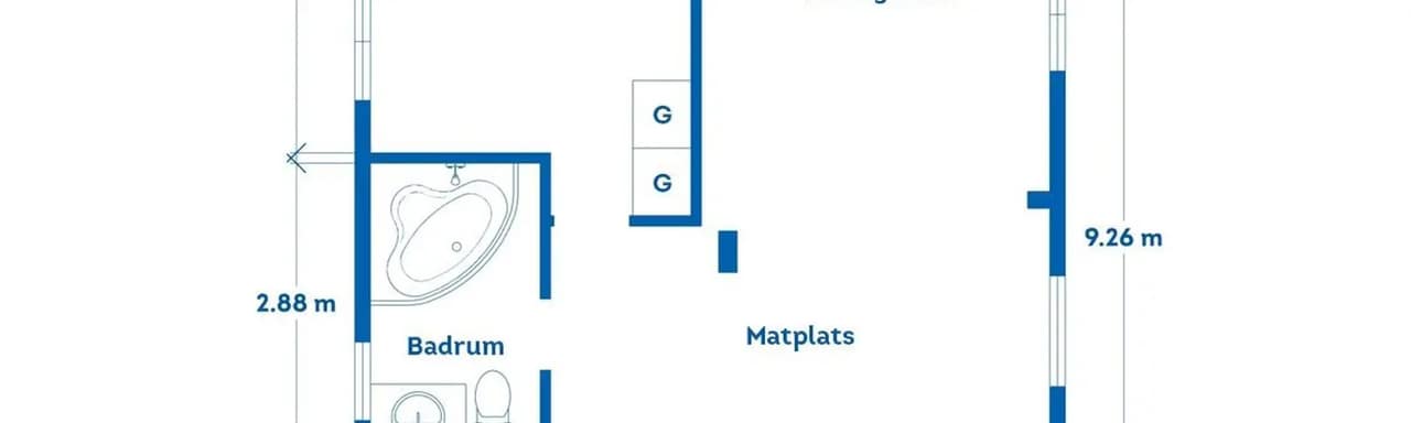 Floor plan for Rönngatan 7