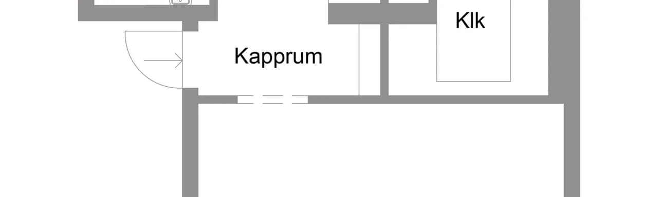 Floor plan for Vegagatan 6A
