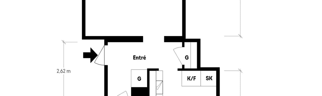 Planritning för Wingårdsgatan 11C