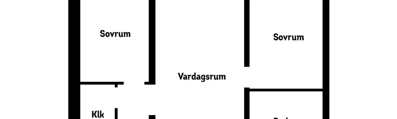 Floor plan for Tegelmästarevägen 32E