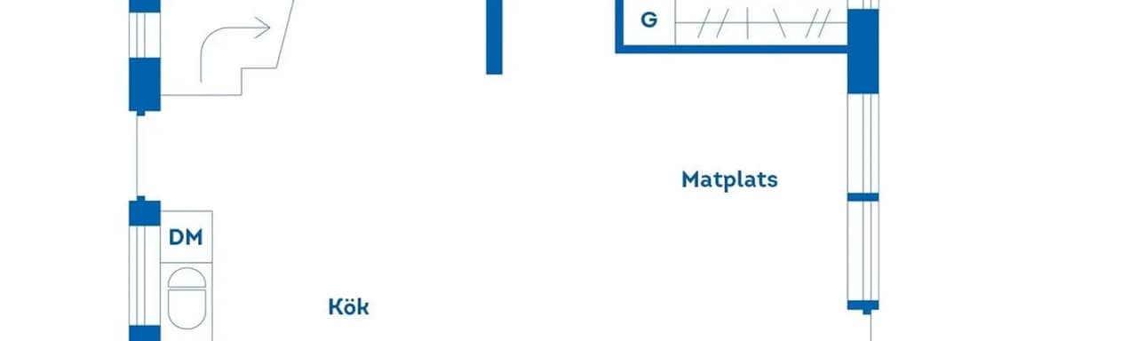 Planritning för Lycka Sjörsvägen 10
