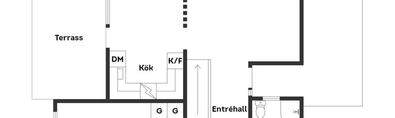 Floor plan for Tärnstigen 6