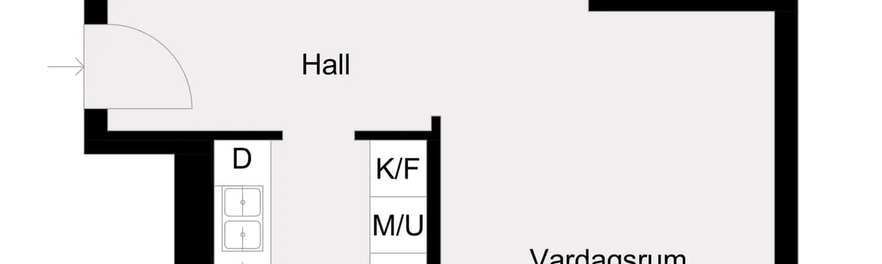 Floor plan for Gränsvägen 16