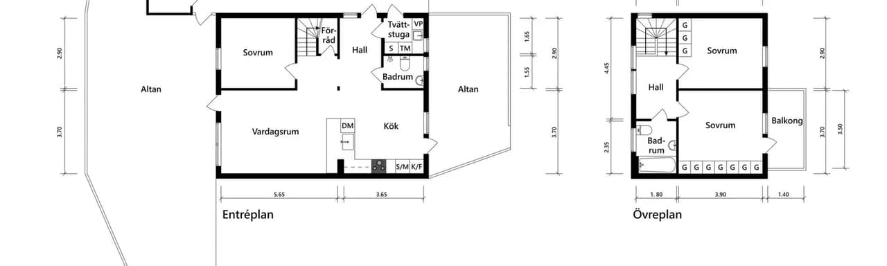 Floor plan for Ingefärsgatan 69