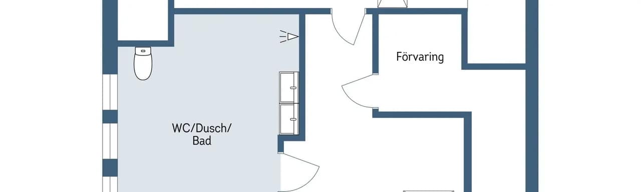 Floor plan for Evedalsvägen 7
