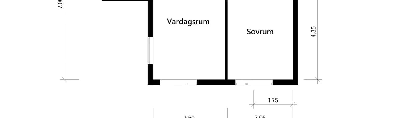Floor plan for Rappedalsvägen 21A