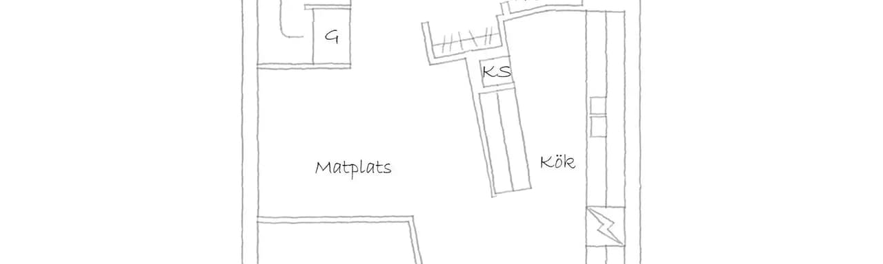 Planritning för Västertorg 5 A