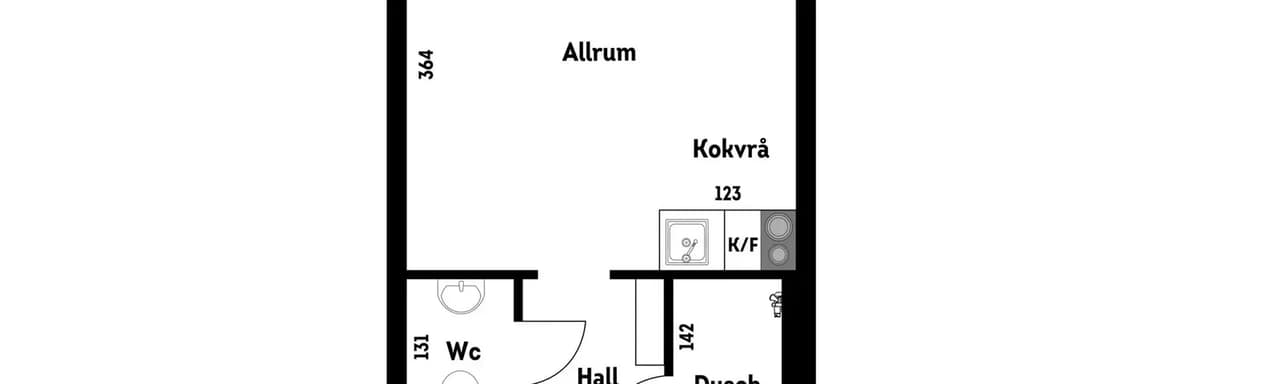 Floor plan for Jönåkersvägen 7