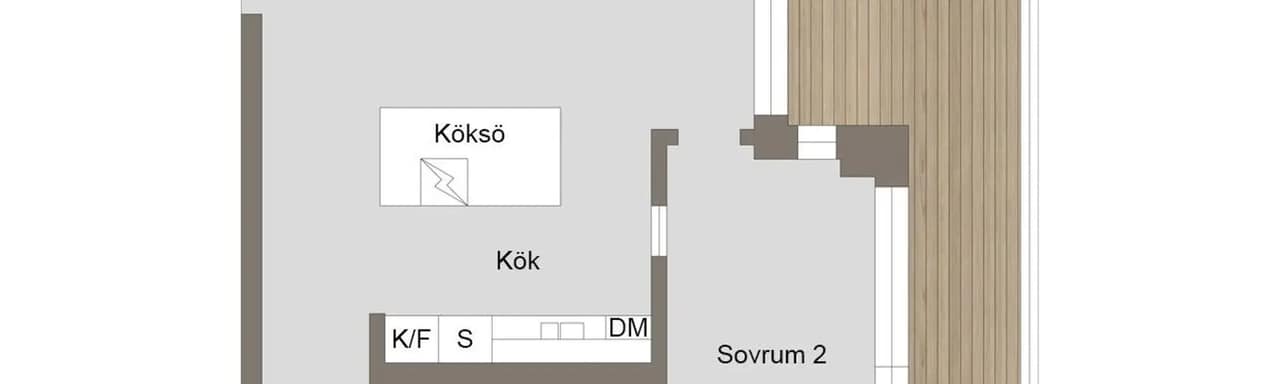 Floor plan for Vårfrugatan 2A