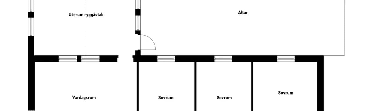 Floor plan for Holmstugevägen 14