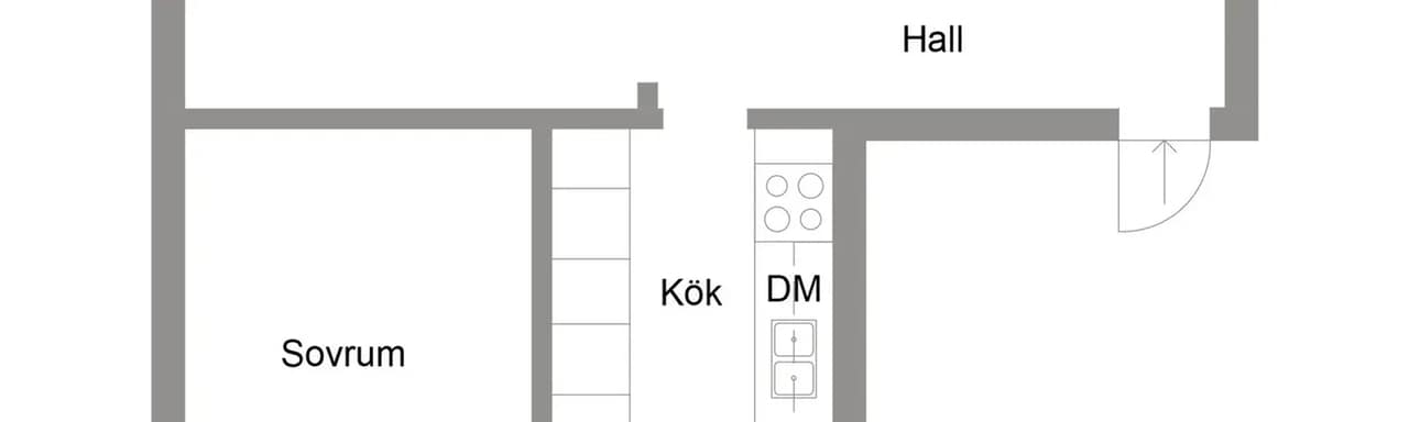 Planritning för Bofinksvägen 23