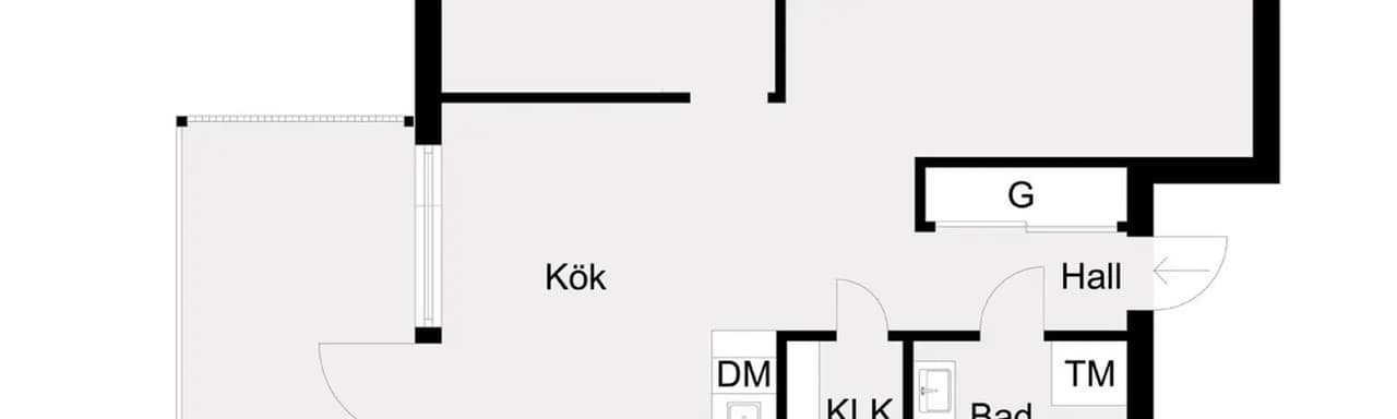 Floor plan for Söderbytorpsgatan 8