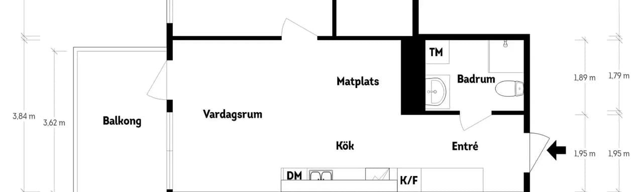 Planritning för Grafiska vägen 4C