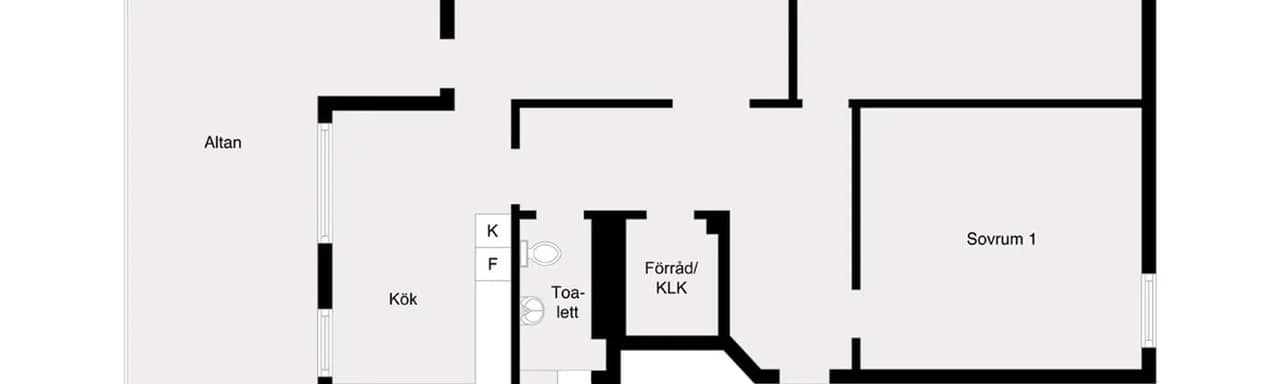 Floor plan for Vallavägen 165
