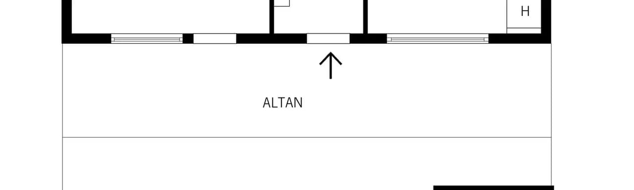Planritning för Slåttervägen 4D