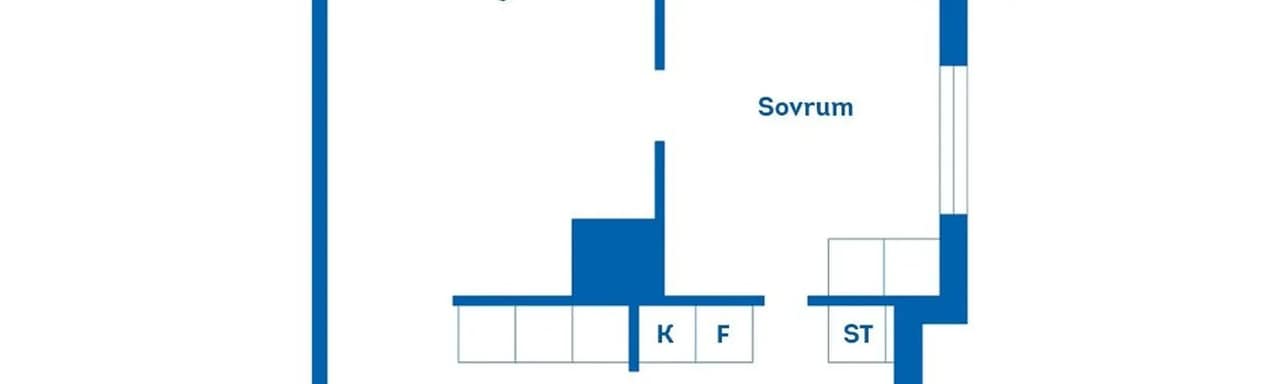 Planritning för Kyrkogatan 9A