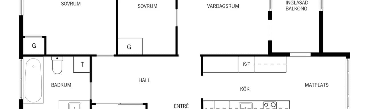 Floor plan for Gränsholmsbacken 5