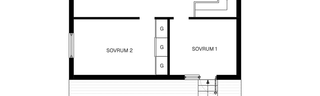 Floor plan for Vällingbyvägen 21