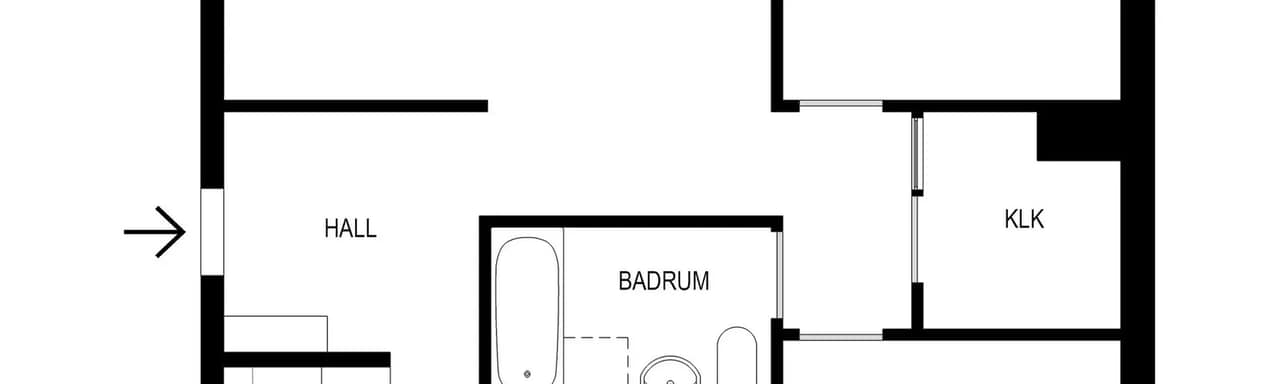 Floor plan for Skvadronsbacken 16