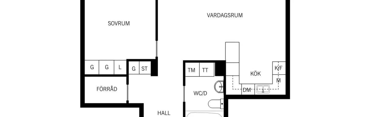Planritning för Hjälmvägen 13