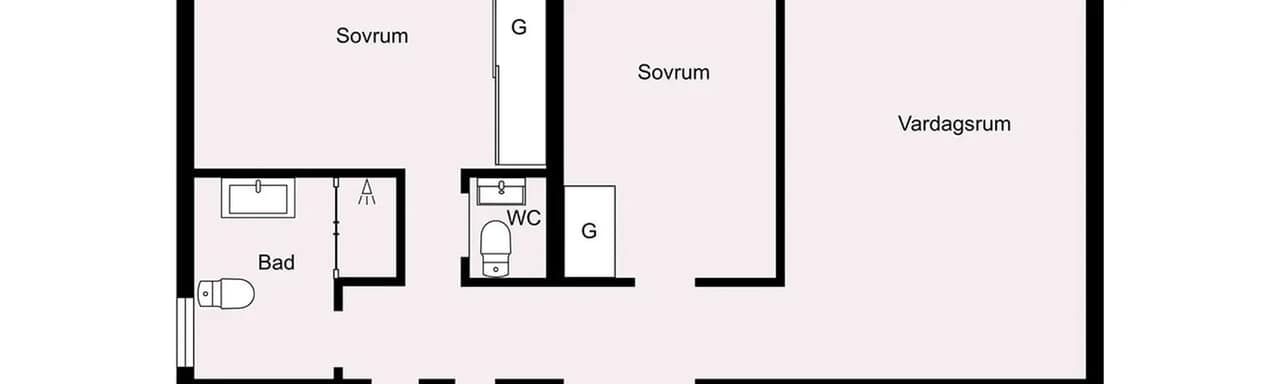 Floor plan for Soprangatan 14
