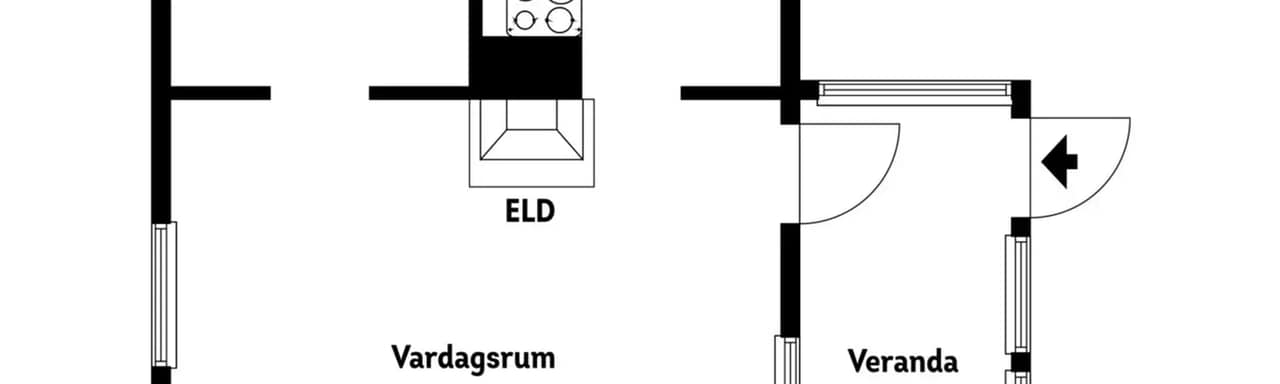 Floor plan for Brogårdsvägen 92