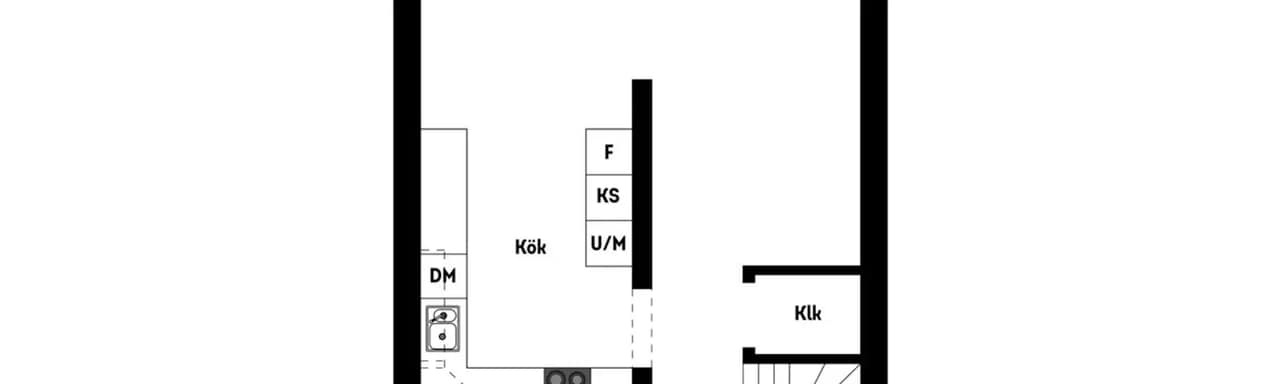 Planritning för Alna Gränd 7 A