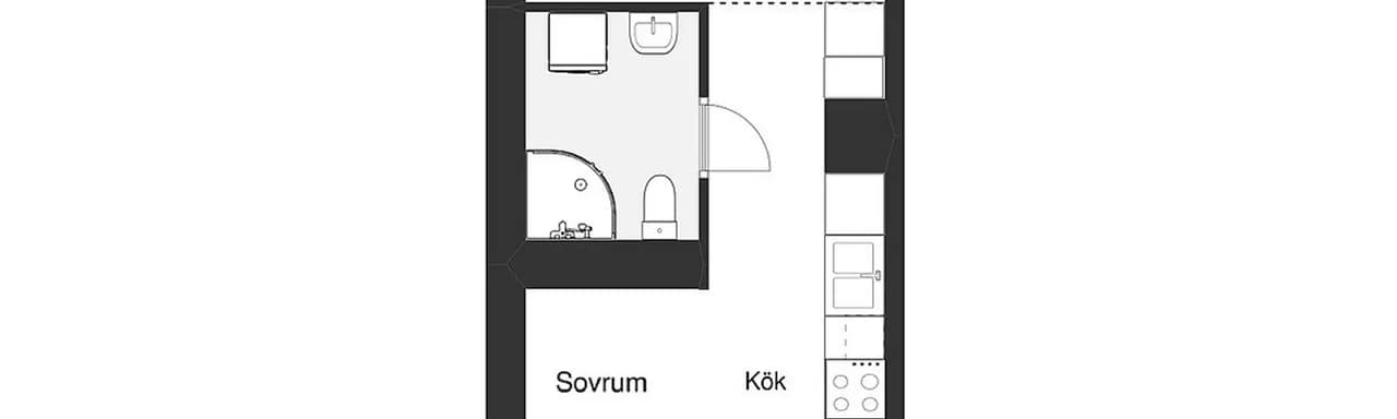 Planritning för Stenkvistavägen 9