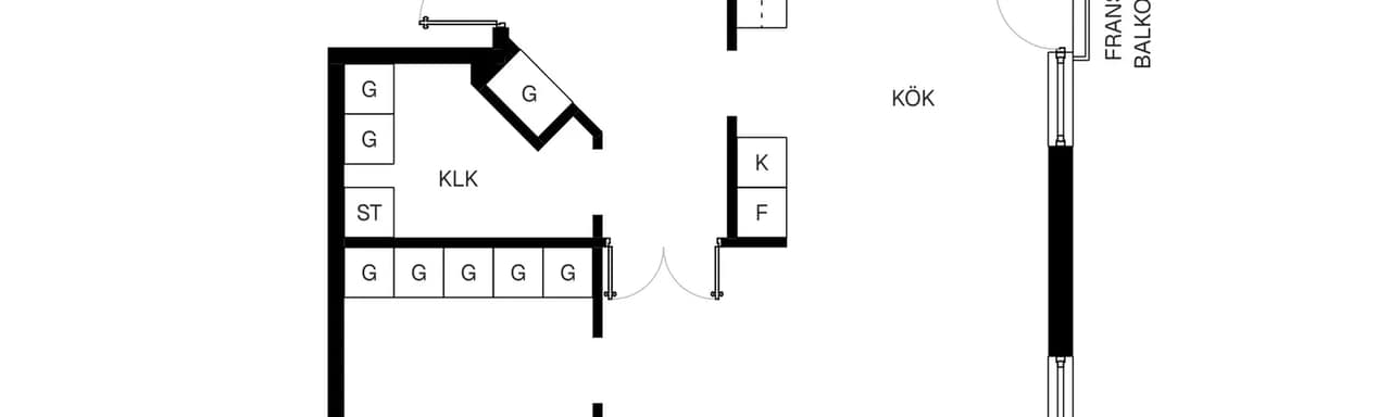 Floor plan for Friherregatan 41