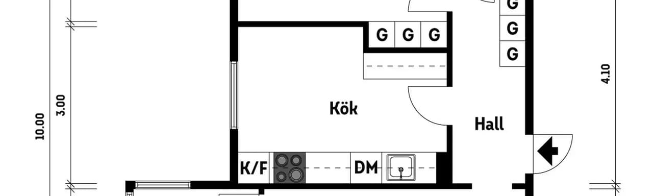 Floor plan for Fastlagsgatan 10