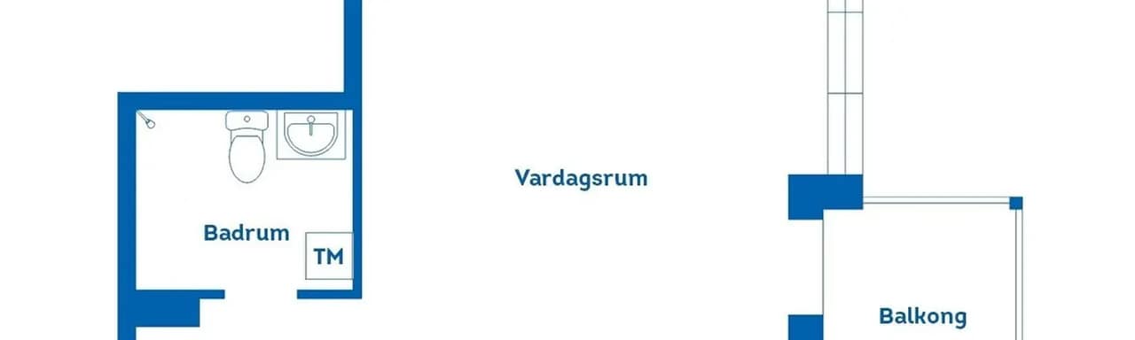 Planritning för Ruddammsgatan 42