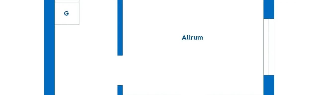 Floor plan for Byggmästaregatan 2G
