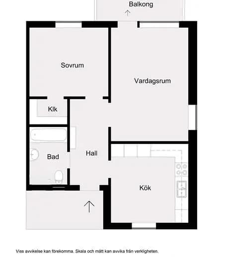 Planritning för Ersbodavägen 101
