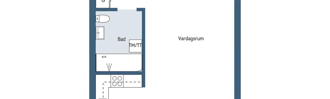 Floor plan for Syrenparken 7