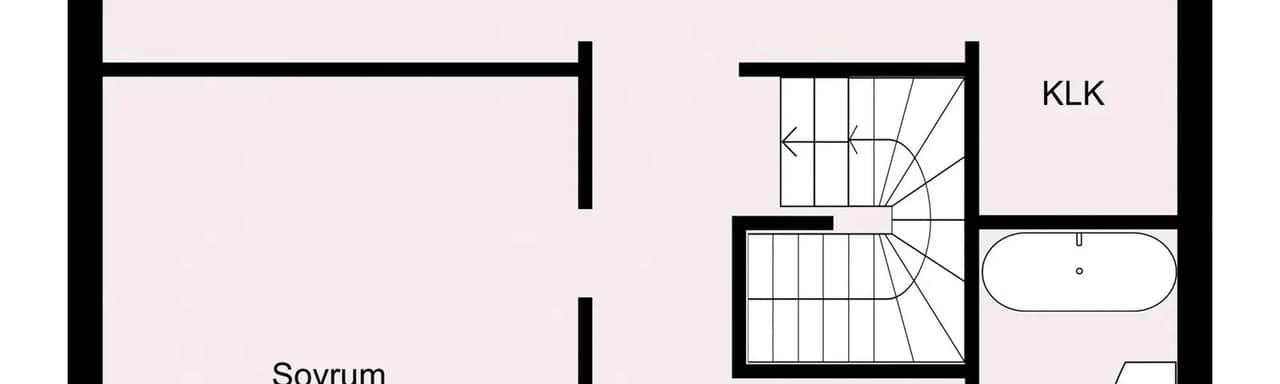Floor plan for Pinjegatan 1I