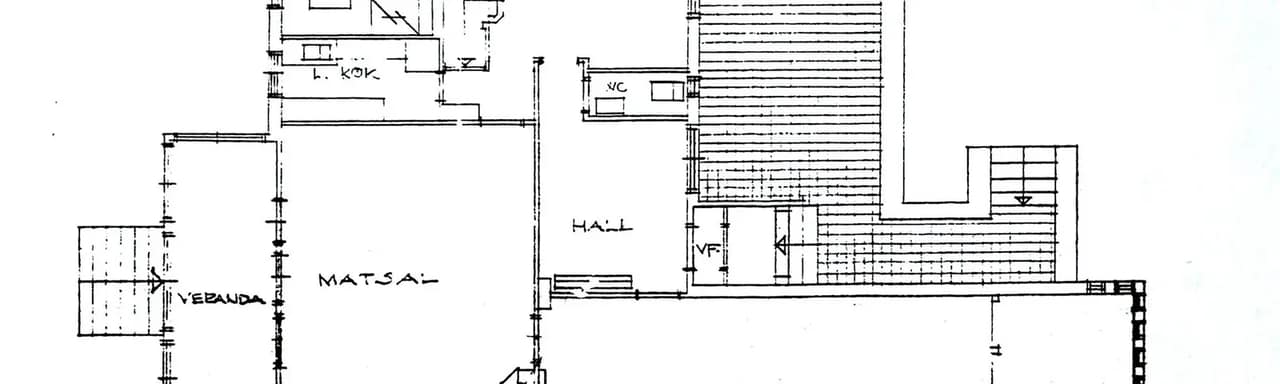 Floor plan for Käringbergsgatan 2B "Eckrans Hus"