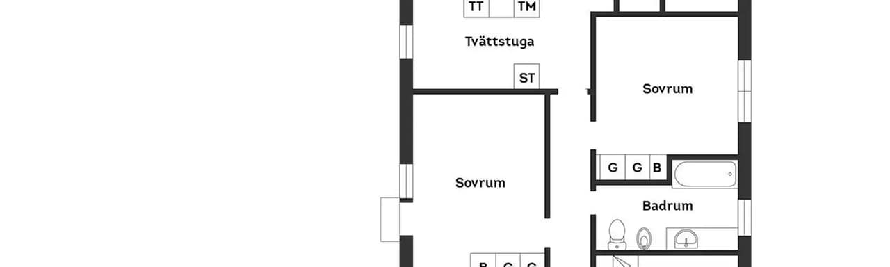 Planritning för Tvärpilsvägen 4