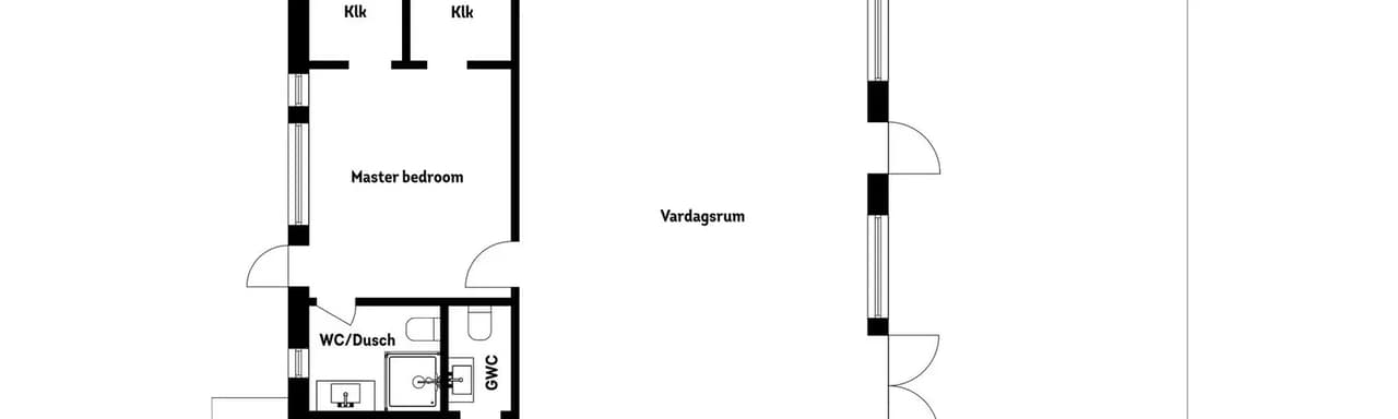 Floor plan for Torsby pilväg 2C