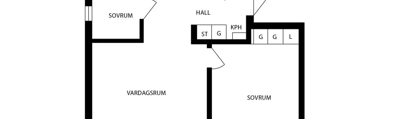 Floor plan for Fotbollsvägen 30A