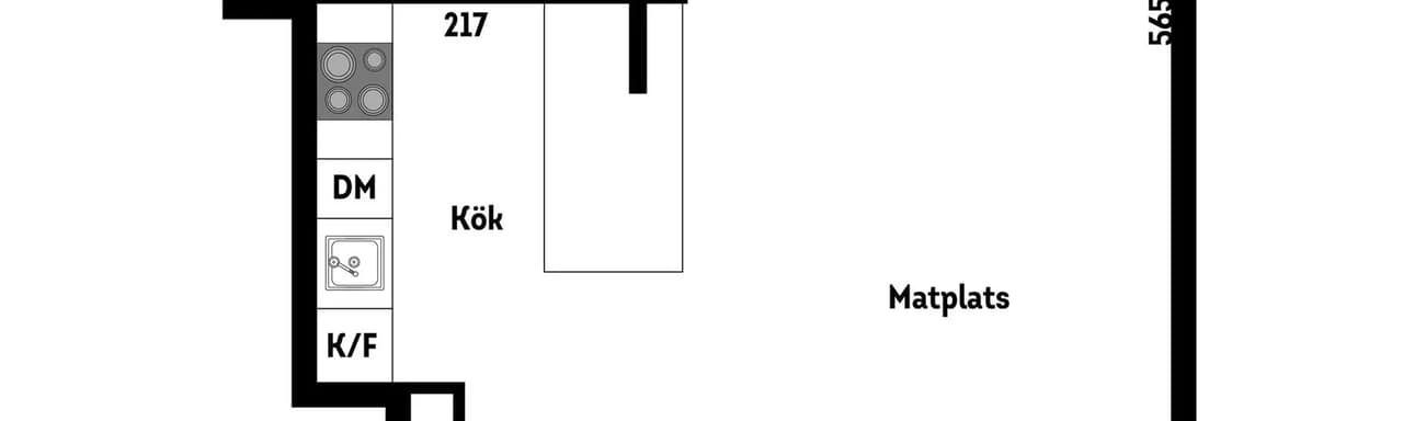 Floor plan for Farstavägen 87, 9tr