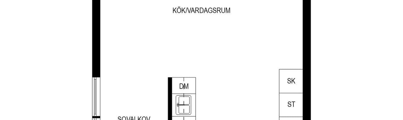 Planritning för Frestavägen 34
