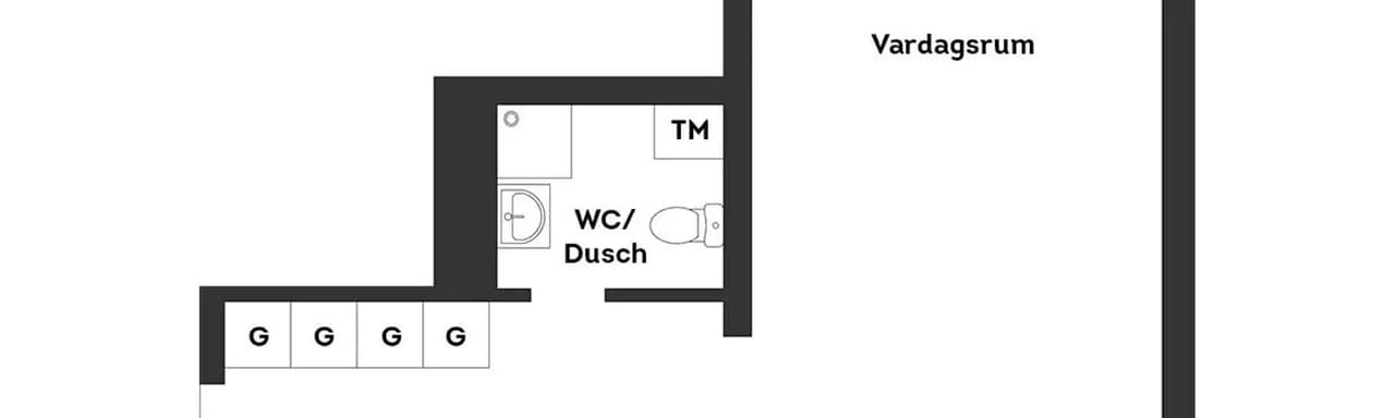 Floor plan for Tormenåsgatan 31