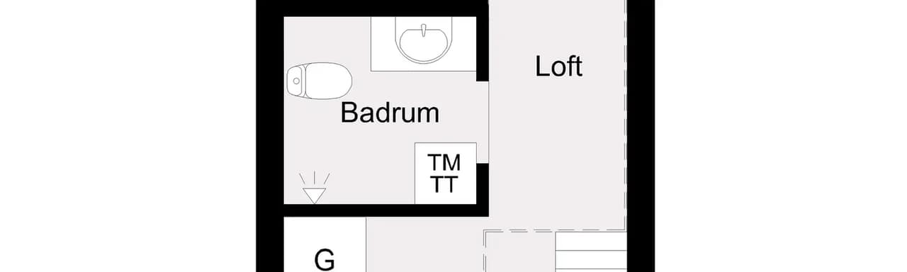 Floor plan for Lönngatan 18 A