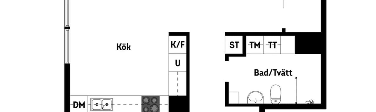 Floor plan for Herr Arnes Gata 10
