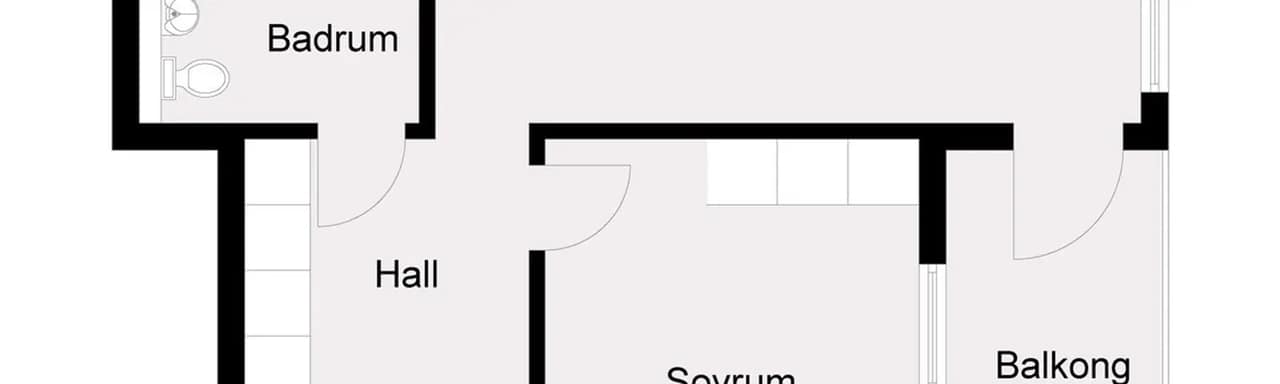 Planritning för Susebogatan 4