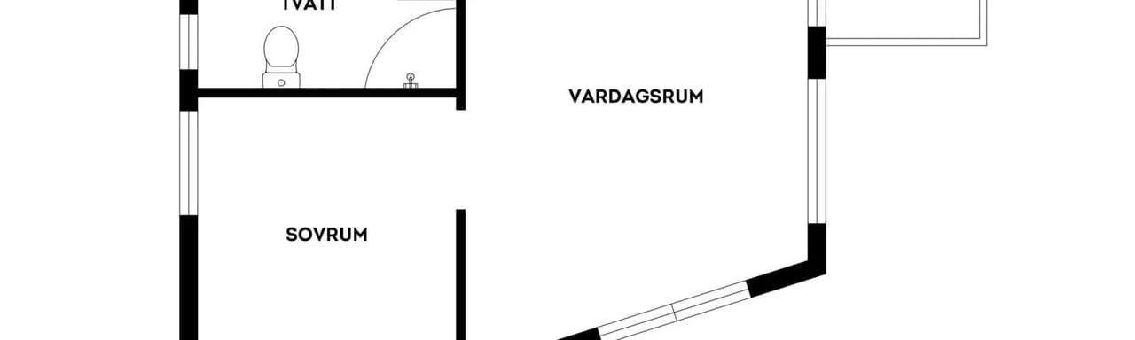 Floor plan for Gamla Enköpingsvägen 174