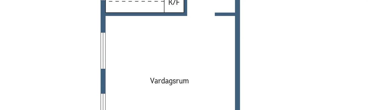 Floor plan for Finntorpsvägen 3, 4 tr