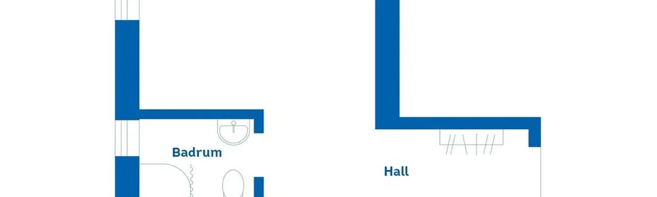 Floor plan for Parkgatan 1A
