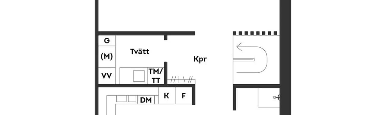 Floor plan for Konstapelgatan 232